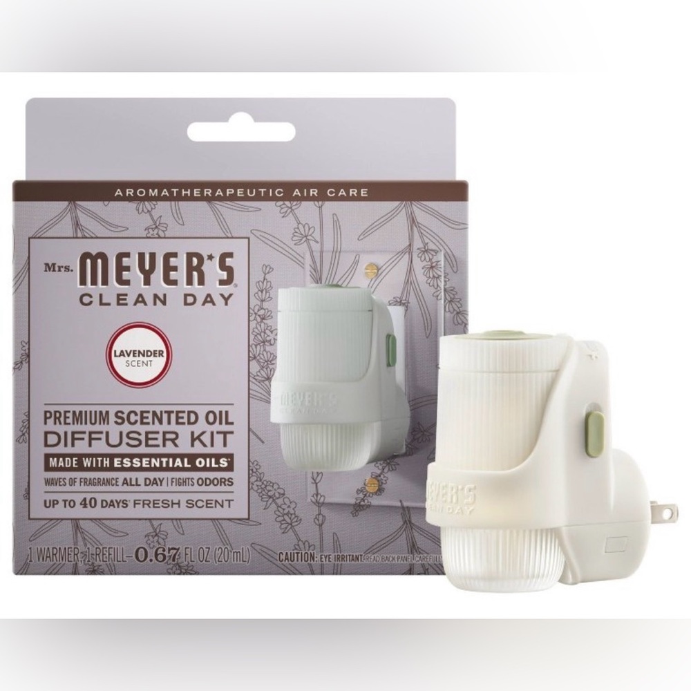 Meyer's Clean Day Lavender Scented Oil Diffuser Kit